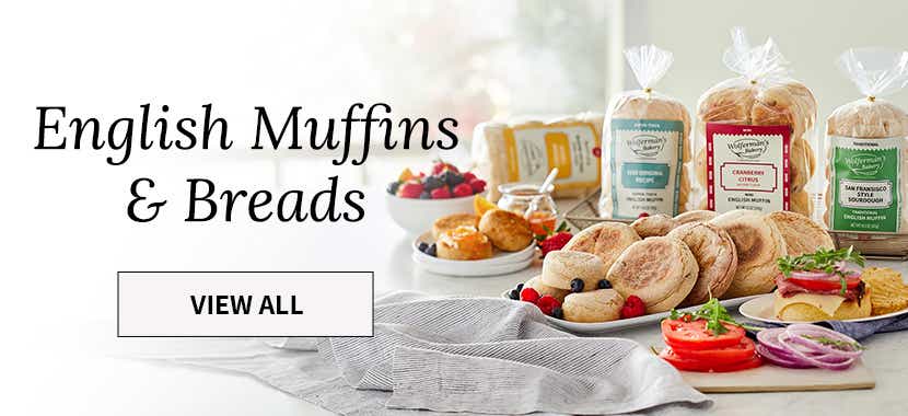 Experience our top Tier English Muffins and Breads
